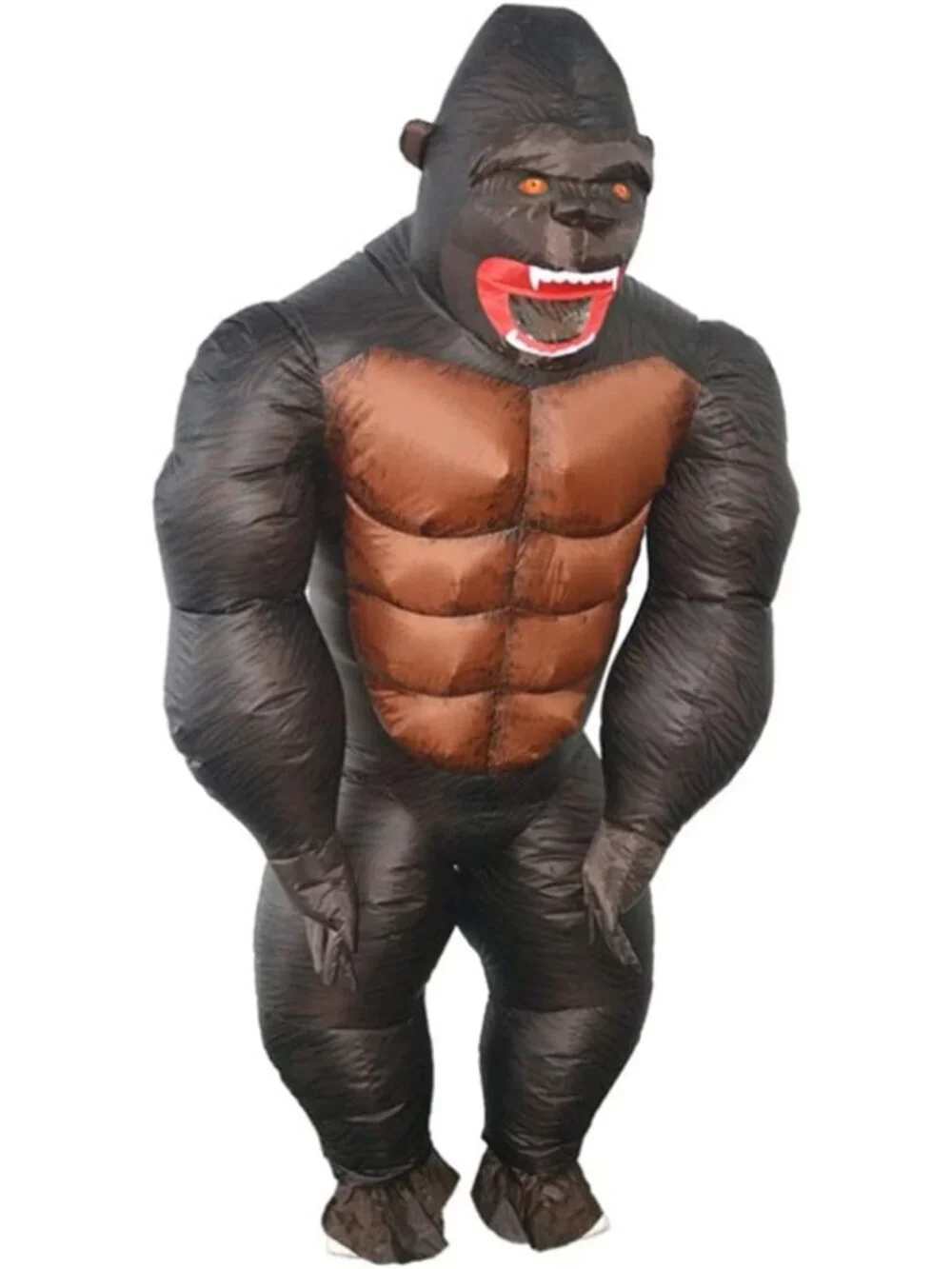 Funny Inflatable Gorilla Costume for Adults & Kids - Perfect Halloween Outfit